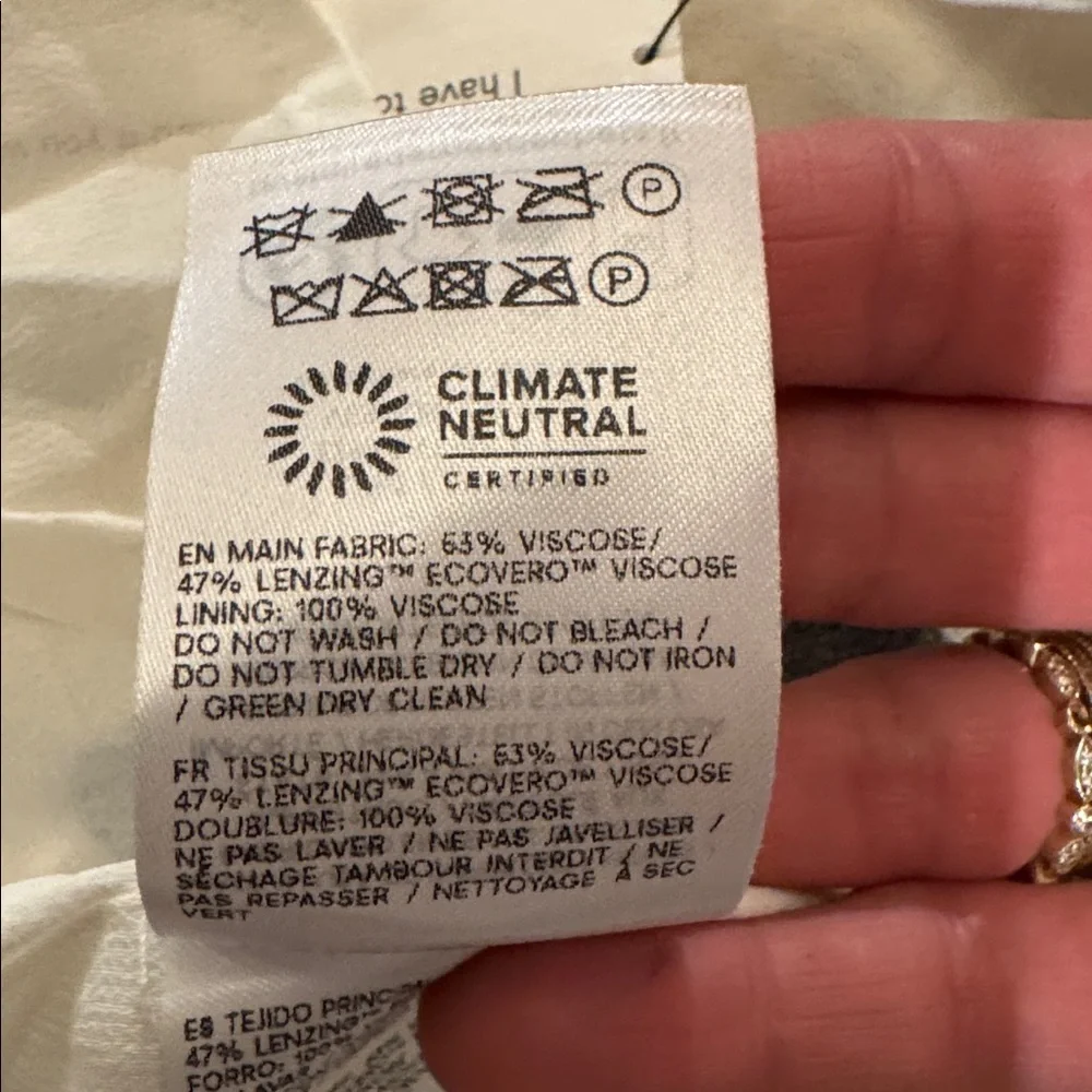 Reformation Citronella Dress Comet Brand New - Picture 9 of 13